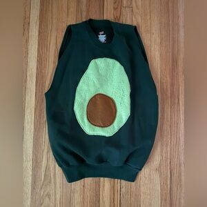 Kids Avocado Costume Homemade